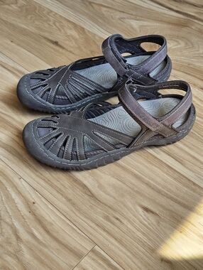 J-Sport Jambu Poppy Gray Sport Sandals NEW Womens Size 7 NEW